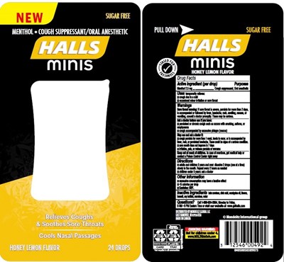 Mm1 (Dl Halls Sugar Free Honey Lemon Card 24ct)